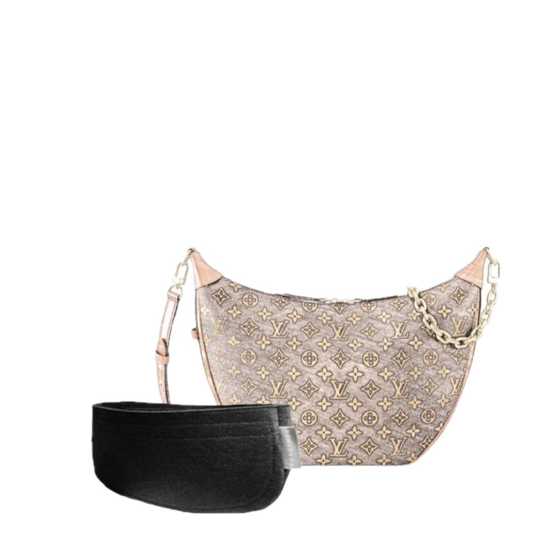 【香港制造|韩国绒布】手制内袋 - LV Loop Hobo (M46311) - 化妆包/杂物包 - 其他材质 多色