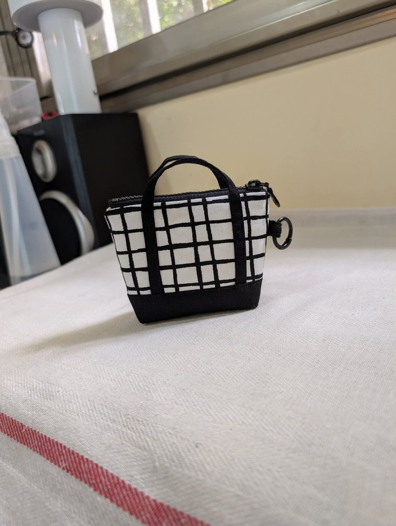 小托特零钱包 - 零钱包 - 棉．麻 