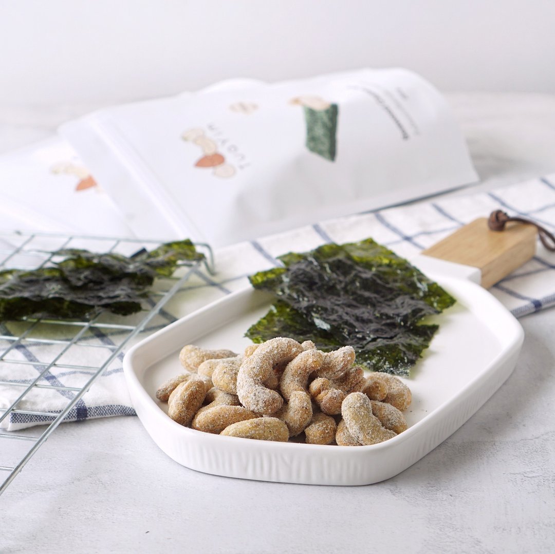 Baked Cashew Nuts Seaweed flavor coating - 坚果 - 其他材质 