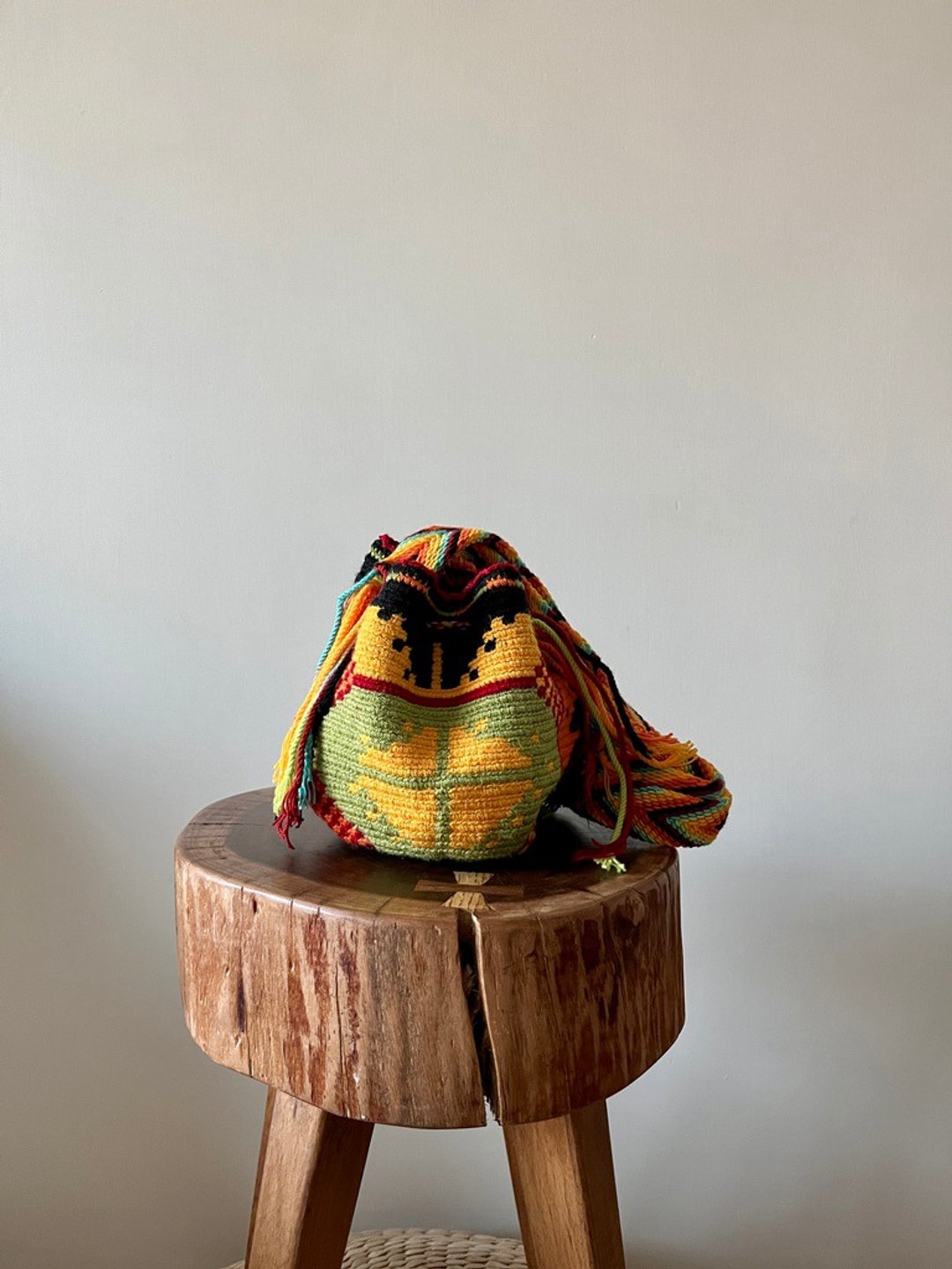 哥伦比亚 Wayuu 迷你手织袋 - 侧背包/斜挎包 - 棉．麻 多色