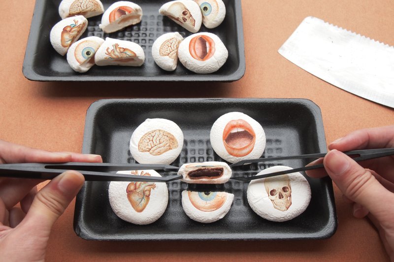 解剖游戏棉花糖 接单订制 医生/护士/万圣节派对礼物 - 零食/点心 - 其他材质 