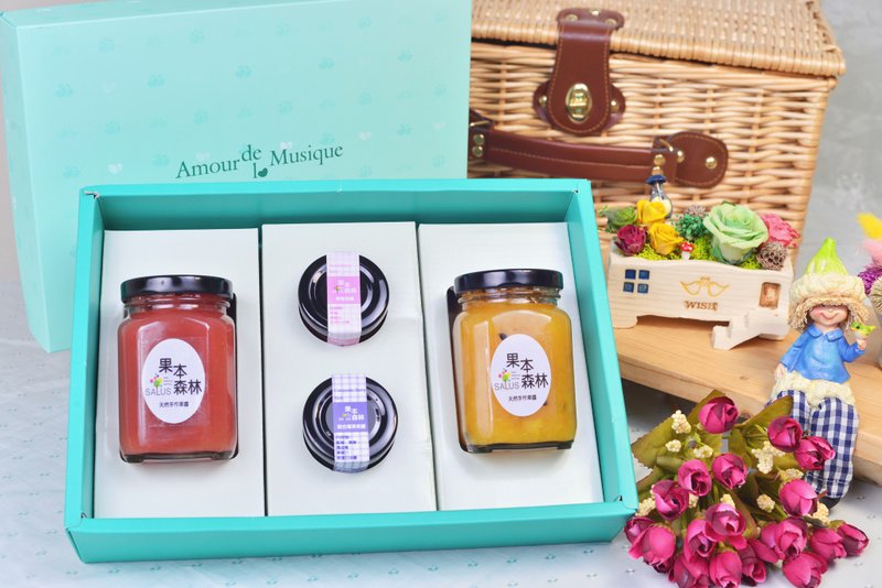 经典手工果酱礼盒 - 果酱/抹酱 - 新鲜食材 橘色