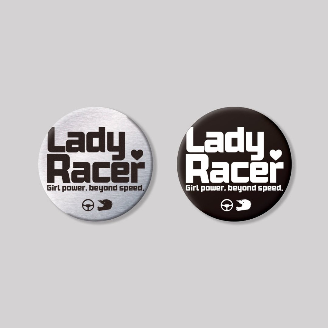 LadyRacer/圆形/铝牌饰贴 SunBrother孙氏兄弟 - 贴纸 - 防水材质 