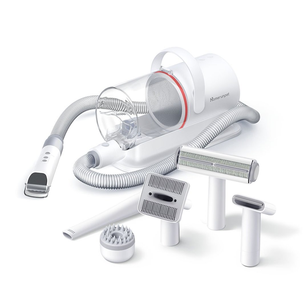 【Homrunpet霍曼】 宠物理毛器 多功能美容清洁 - 其他 - 塑料 白色