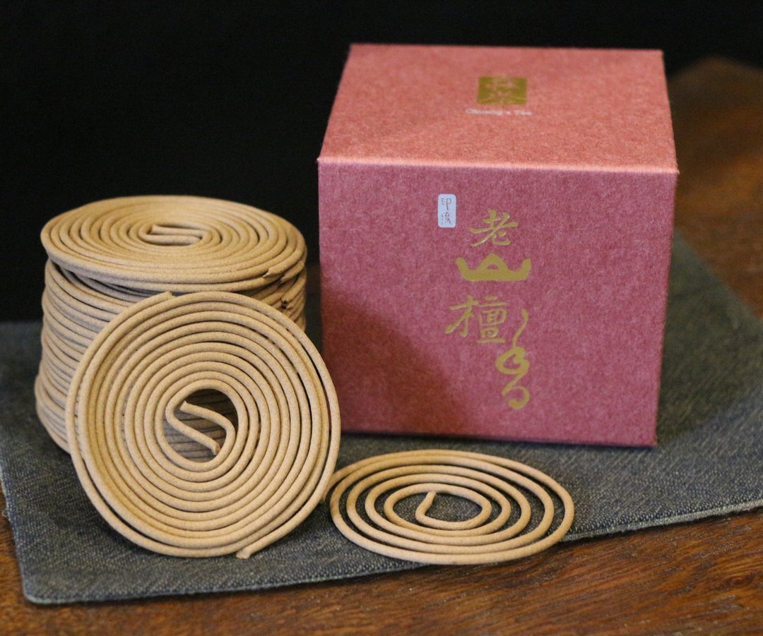 │俩人香│印度老山檀香 4H盘香/48片 - 香薰/精油/线香 - 其他材质 