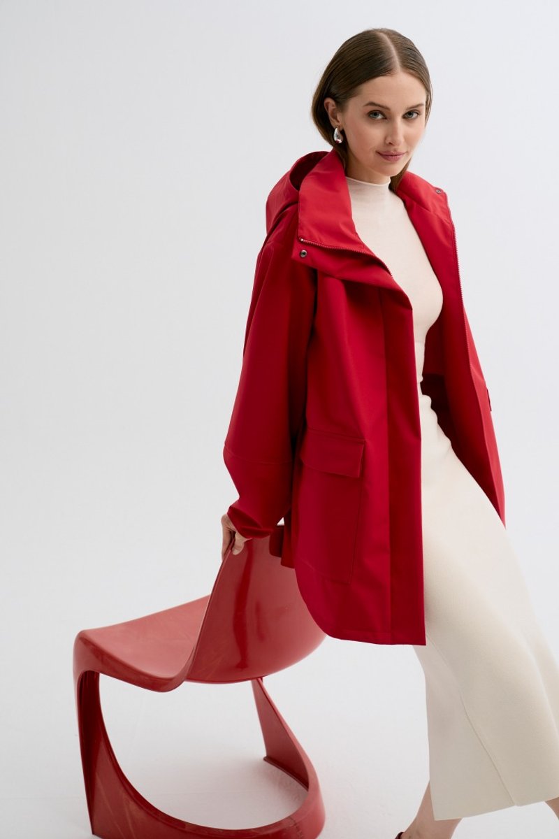 女装防水透湿轻机能外套(3色) - 女装休闲/机能外套 - 环保材料 红色