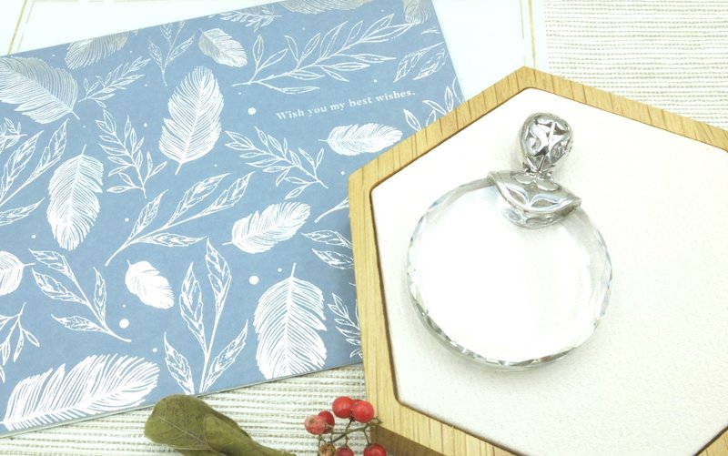 晶透圆满全美无瑕白水晶坠饰 - 项链 - 水晶 白色