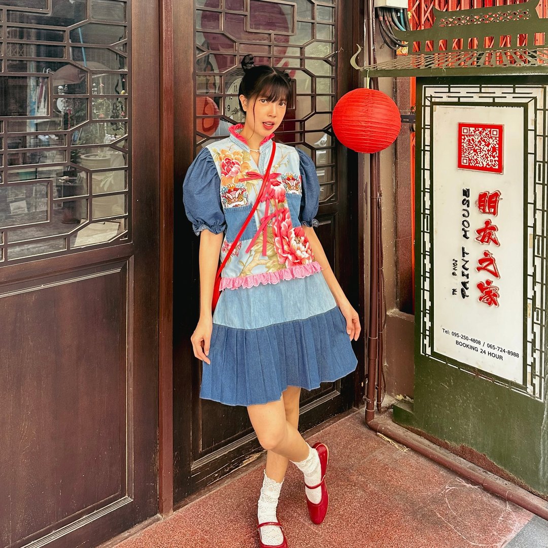 耀华力连身裙 (09) - 洋装/连衣裙 - 其他材质 多色