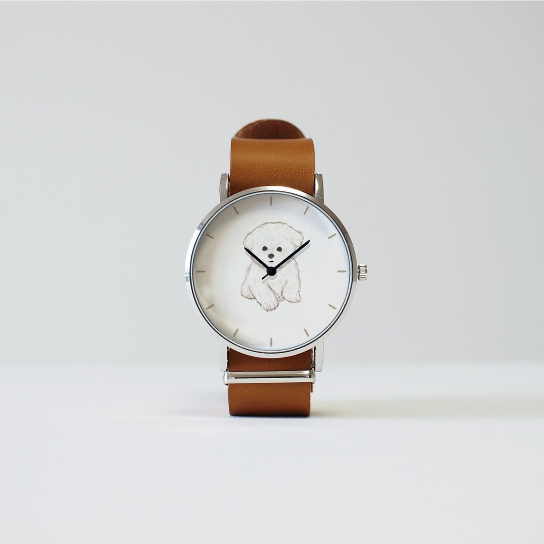 Maltese watch - 女表 - 其他金属 白色
