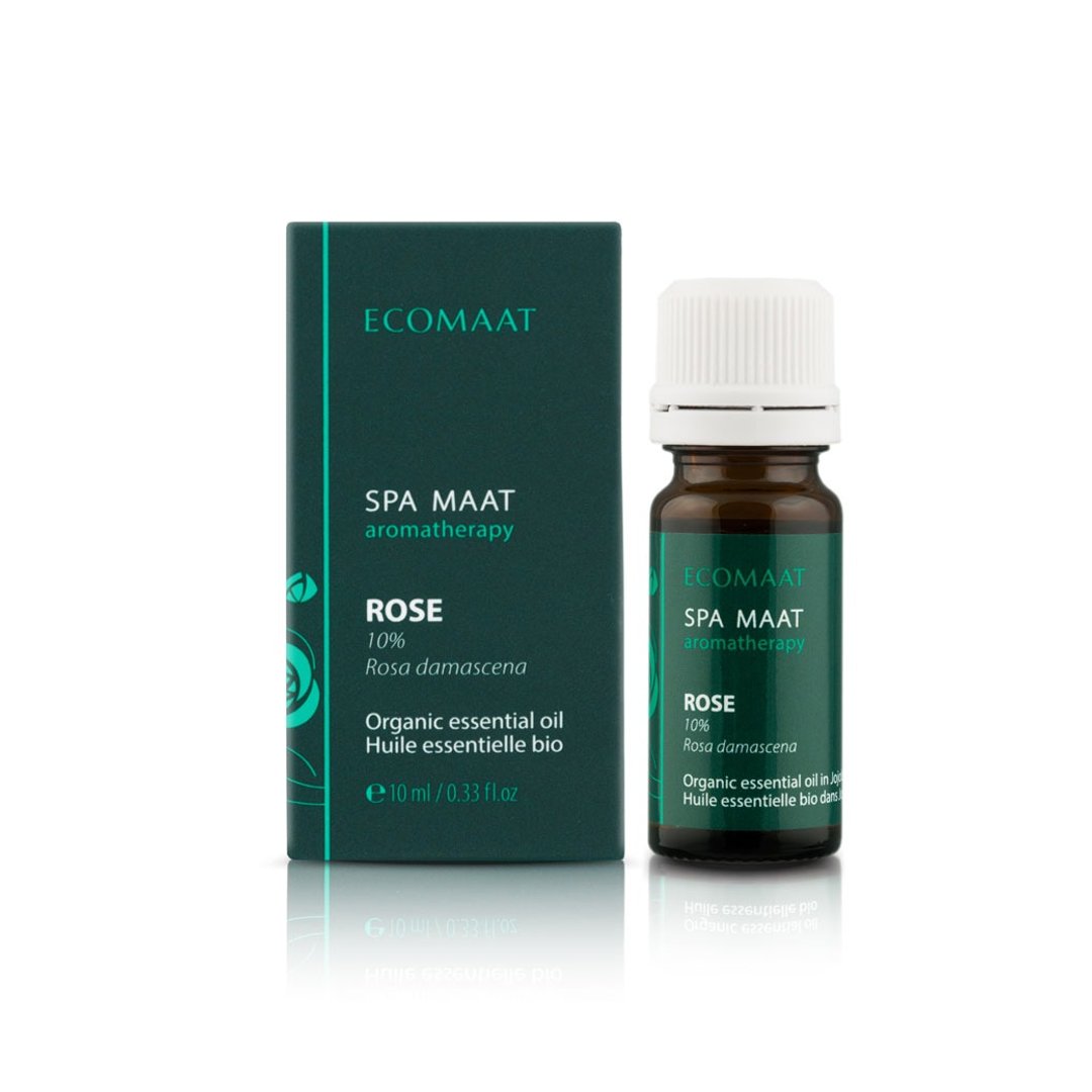 ECOMAAT 大马士革奥图玫瑰精华油 10ml - 精华液/安瓶 - 精油 绿色