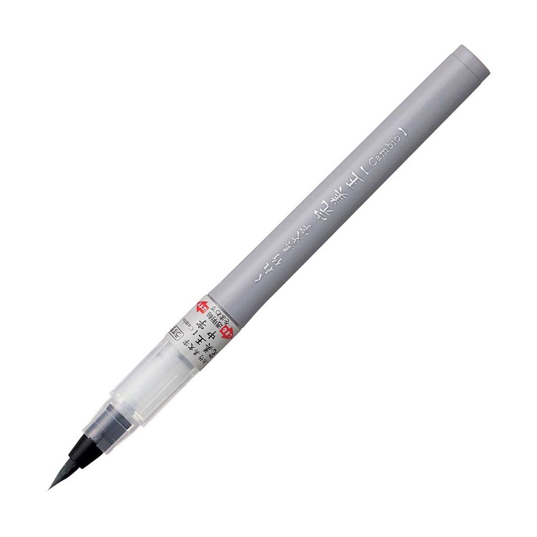 【Kuretake 日本吴竹】完美王墨笔 灰色中字 91号 (XO50-091B) - 其他书写用品 - 塑料 灰色