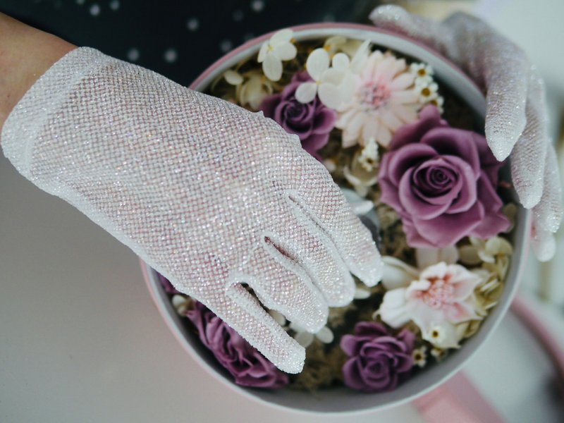 M&H高贵华丽短手套 - 手套 - 其他材质 