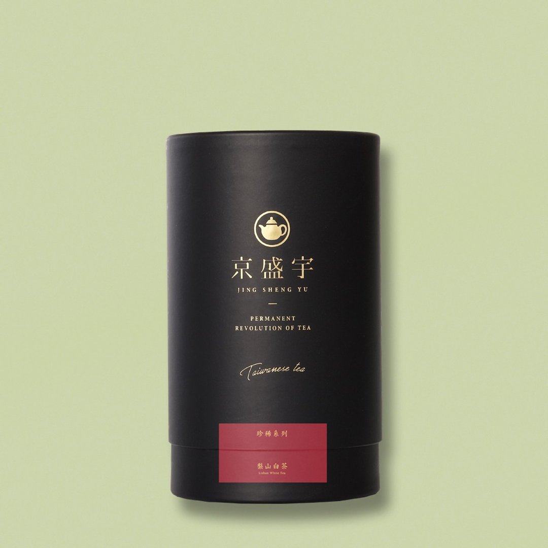 京盛宇【茶叶】珍稀梨山白茶30g 品味罐 - 茶 - 新鲜食材 红色