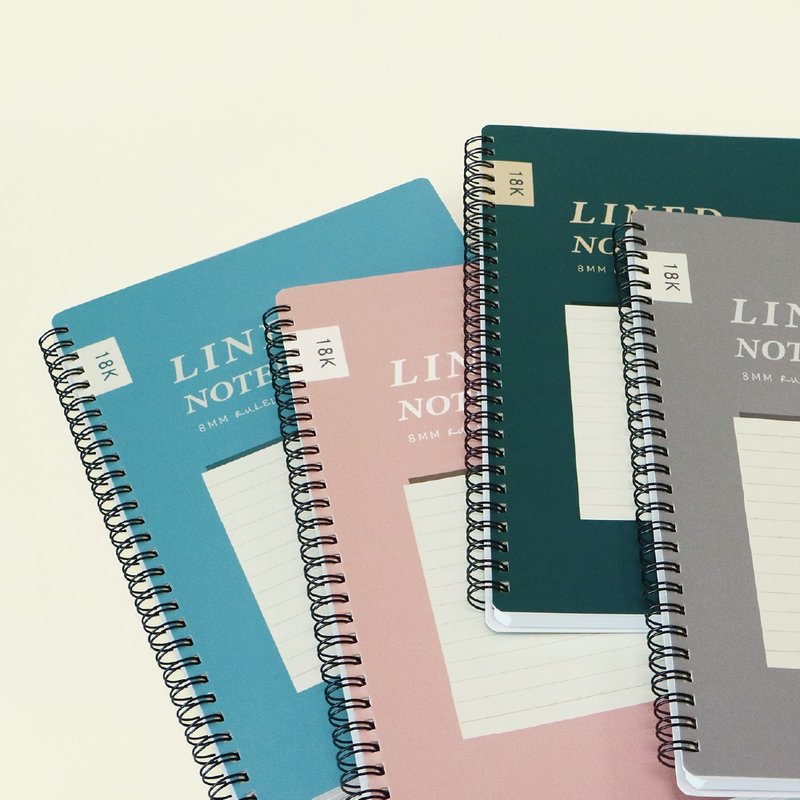 简单生活系列 CM-1892 18K双线圈东康笔记 - 笔记本/手帐 - 纸 