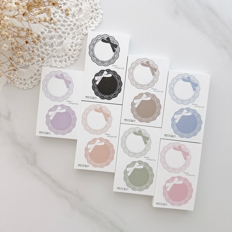 小巧桌布便签 - 便条纸/标签贴 - 纸 