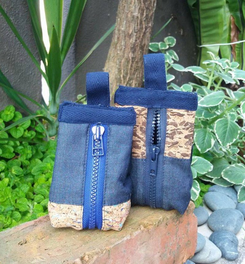 HARNS 零钱包 - 零钱包 - 纸 蓝色