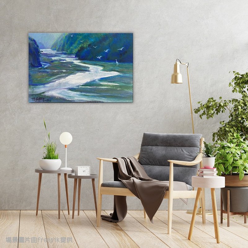 川流不息-浊水溪-陈武西艺术微喷数位版画 - 海报/装饰画/版画 - 其他材质 多色