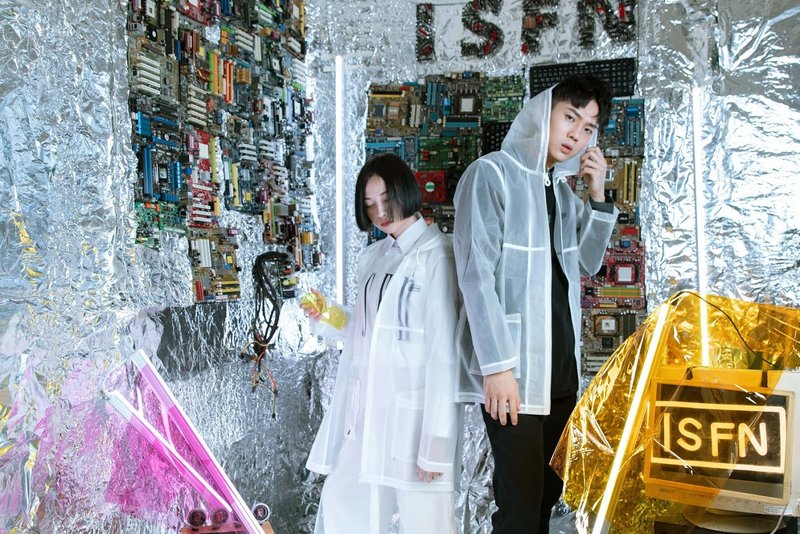 ISFN 2019 S/S 轻雨衣 - 中性连帽卫衣/T 恤 - 防水材质 白色