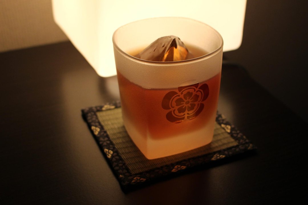 Odagi Gourd Crest / Otsu Rock Glass - 玻璃杯 - 玻璃 