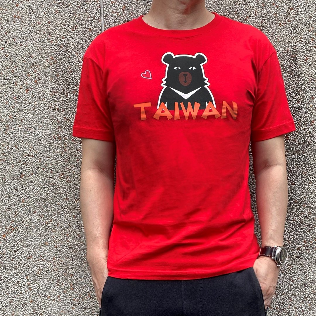 MILU台湾故事T-Shirt / 喔熊爱台湾短袖T恤 / 纯棉台湾制 Taiwan - 男装上衣/T 恤 - 棉 