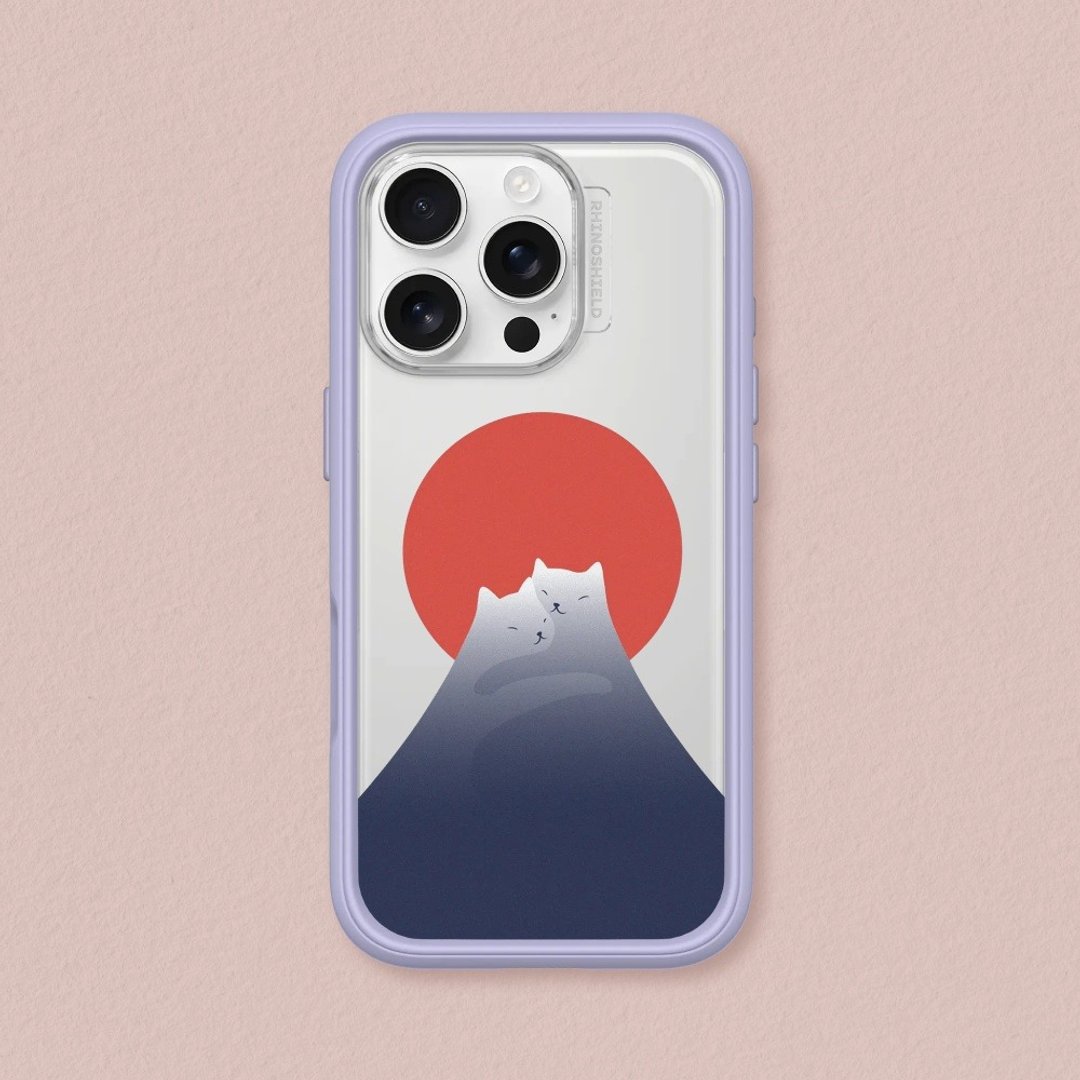 Mod NX边框背盖手机壳∣ilovedoodle系列/日出 for iPhone - 手机壳/手机套 - 塑料 多色