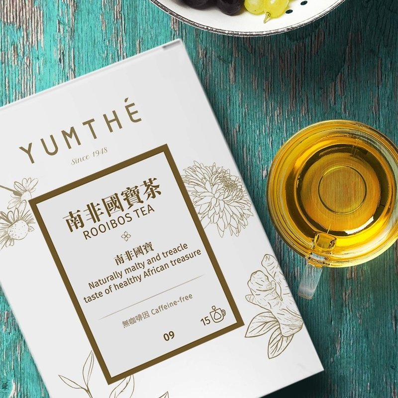漾草方 南非国宝茶 2.5g x 15茶包/盒 - 茶 - 纸 