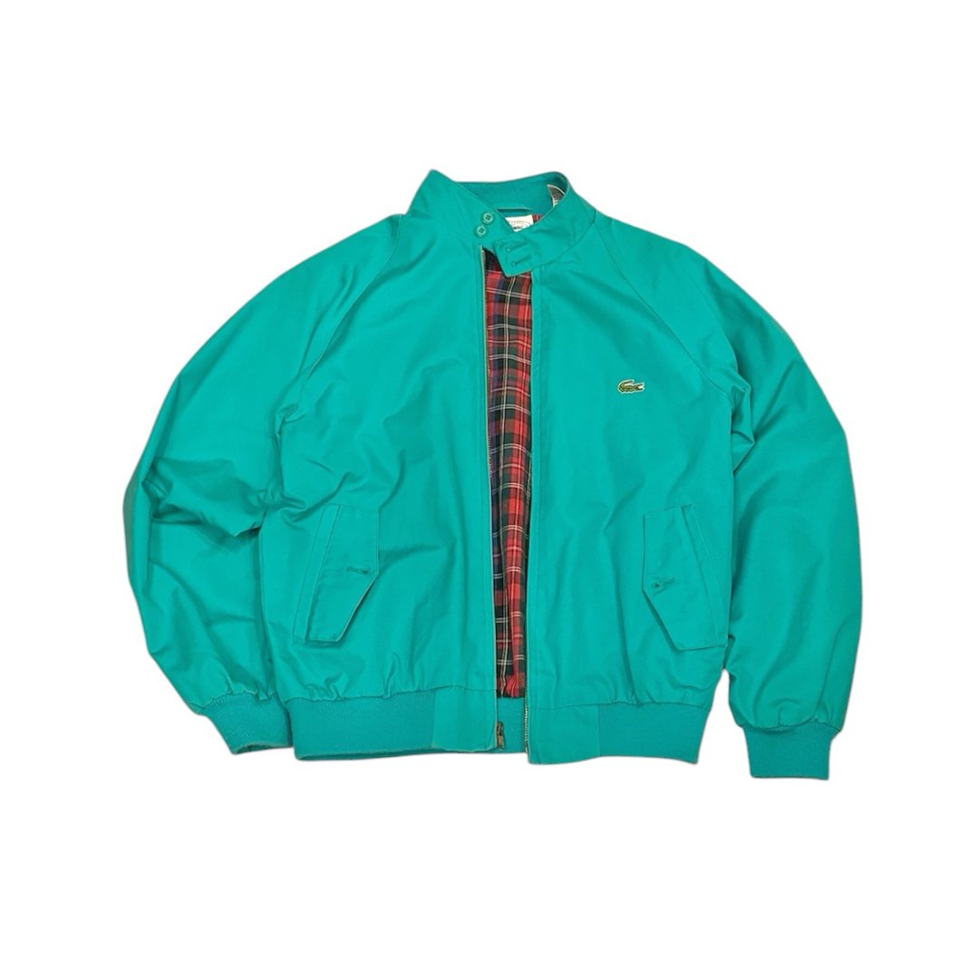 80s Vintage Lacoste 湖水绿 g9版型 灵顿外套 - 男装外套 - 棉 多色