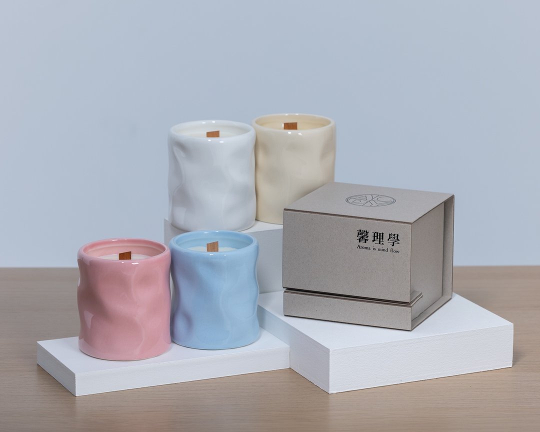 釉色与香气的私语 - 手工天然精油蜡烛 - 香薰/精油/线香 - 陶 