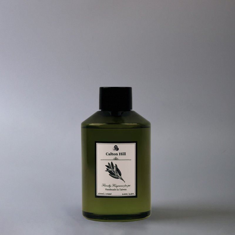 天然精油-扩香补充瓶液-Calton Hill (沉稳焦糖木质调) - 蜡烛/烛台 - 玻璃 多色