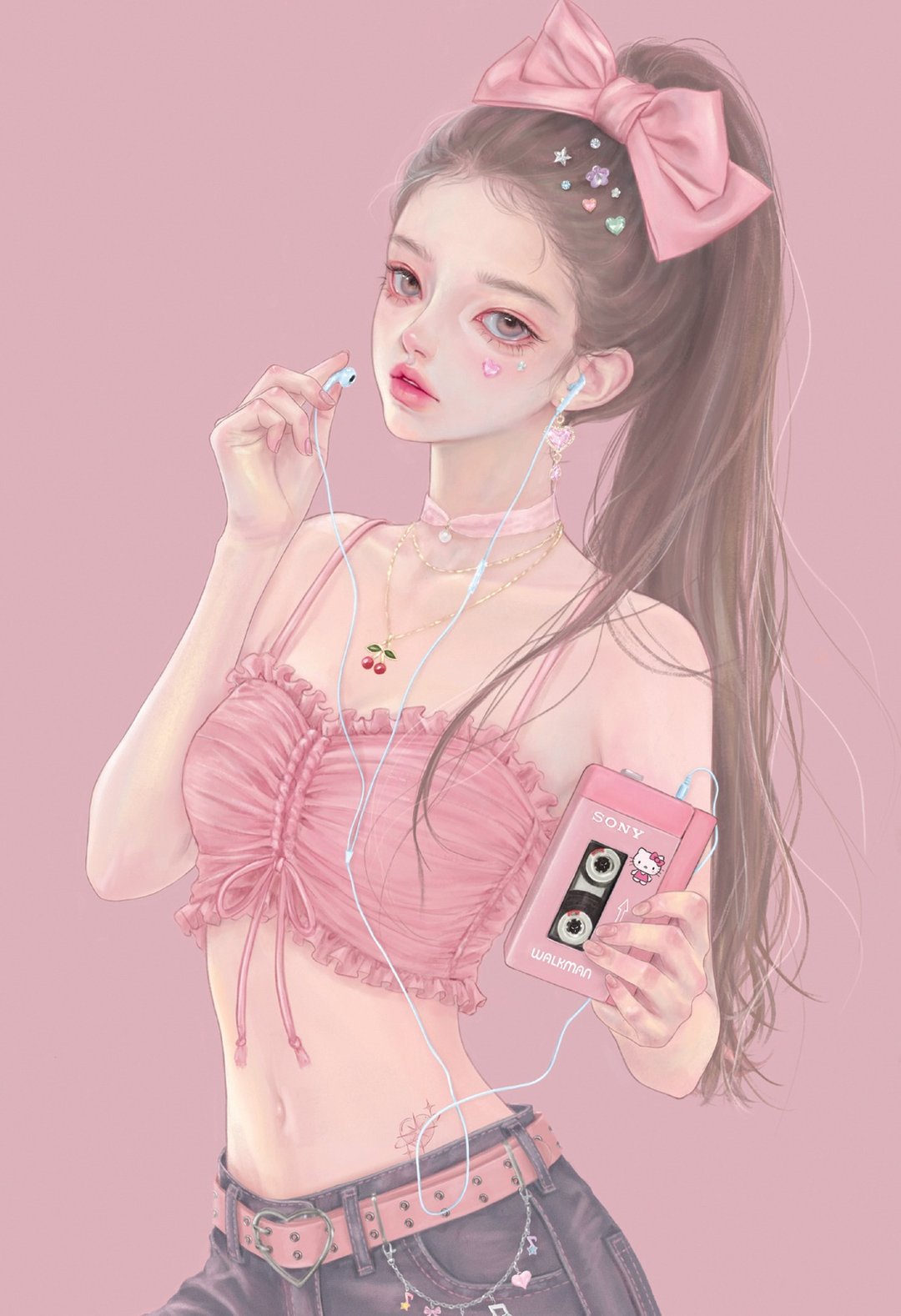 Haeun - 贴纸 - 纸 多色