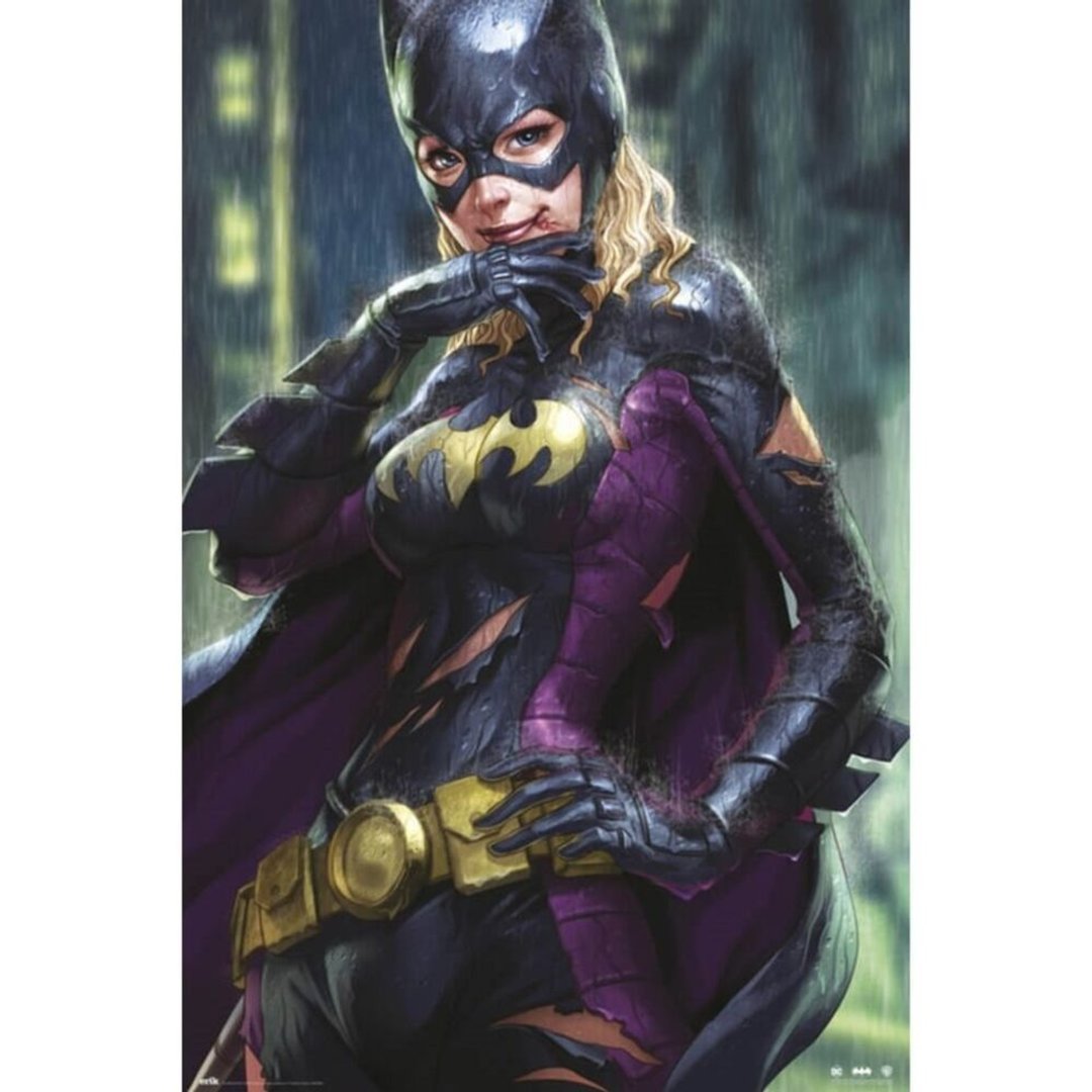 【DC】蝙蝠女孩 BATGIRL (雨天) 进口海报 - 海报/装饰画/版画 - 纸 黑色