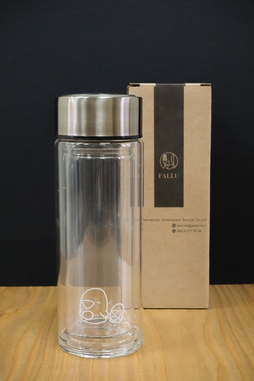 Oaklets 双层玻璃环保水瓶 - 茶具/茶杯 - 玻璃 