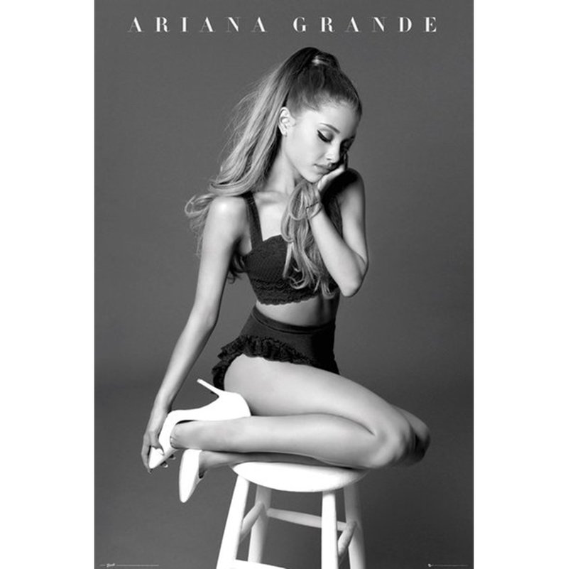 亚莉安娜格兰德 Ariana Grande (My everything) 英国进口海报 - 海报/装饰画/版画 - 其他材质 灰色