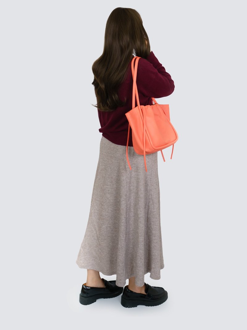 NEW Marroque Papillon Tote Bag, in Sunset. - 手提包/手提袋 - 真皮 红色