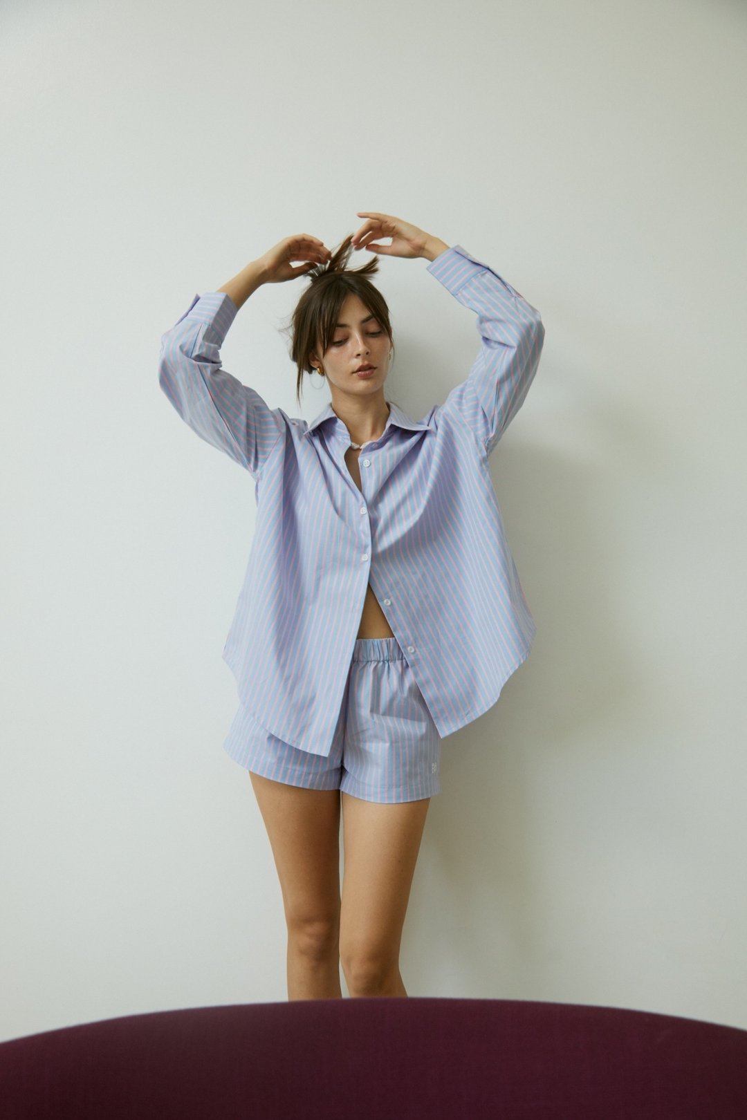 Bayday | COMFY SHORTS | Pink Tropical - 女装短裤 - 其他材质 