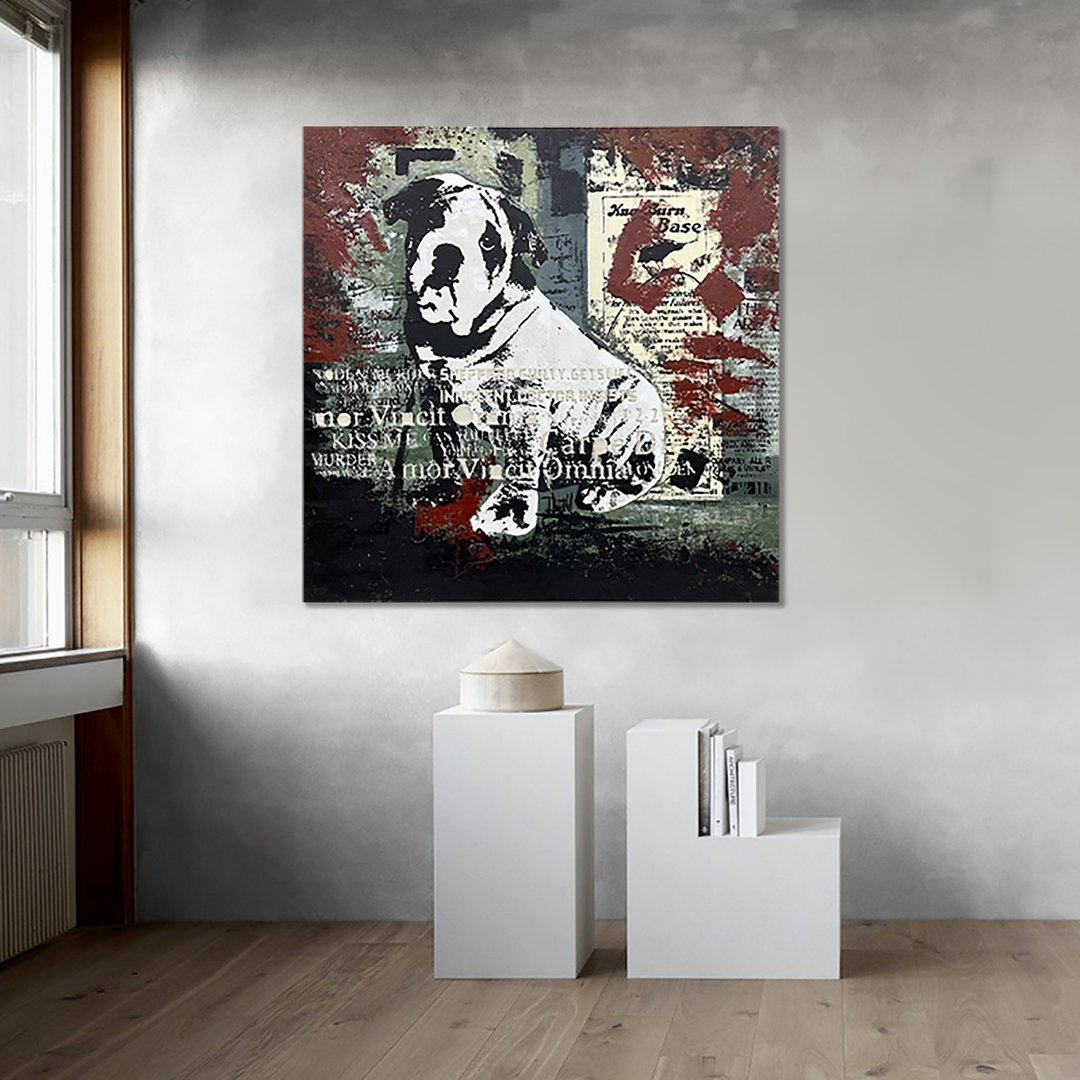 手绘画 I 多媒材画作 I 库存出清 - 海报/装饰画/版画 - 树脂 