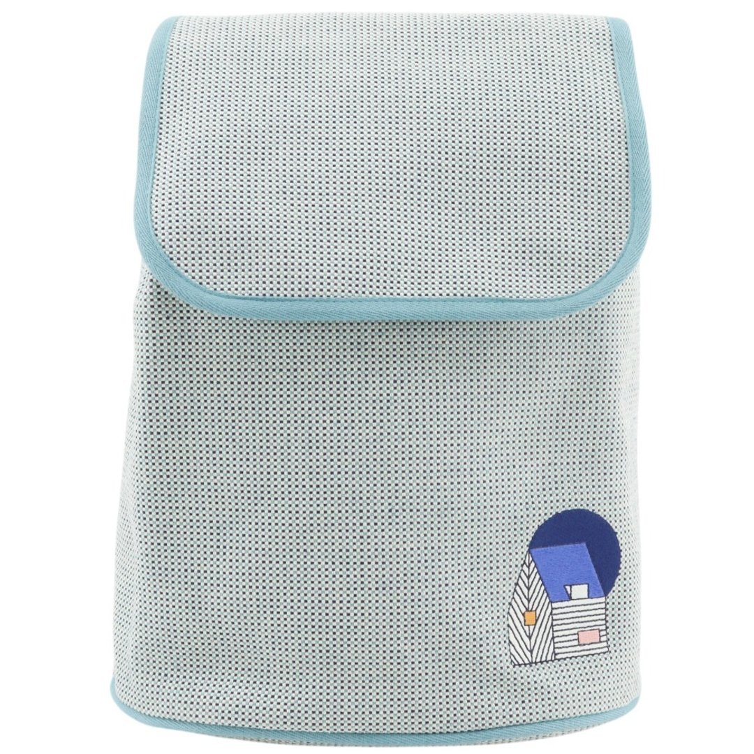 【日本直运】爱马仕 HERMES Les Cabanes 后背包 童装系列 帆布 蓝色 女性【二手】 - 后背包/双肩包 - 棉 蓝色