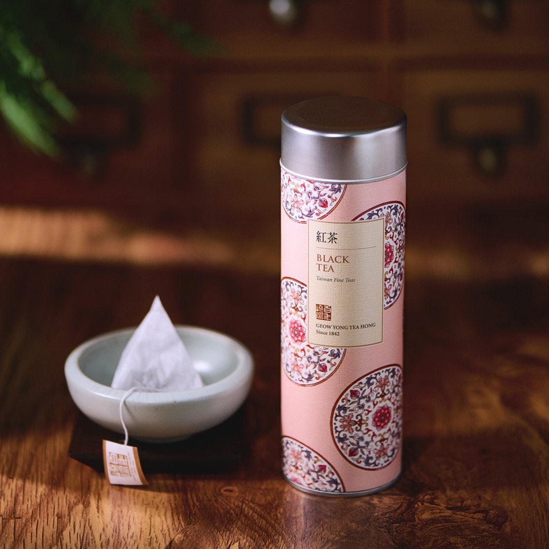 红玉红茶 三角立体茶包(12包入) 缤纷高罐 - 茶 - 新鲜食材 