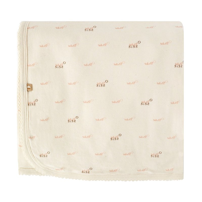 【SISSO有机棉】SISSO SISSO柔棉婴儿万用包巾 - 哺乳巾 - 棉．麻 白色
