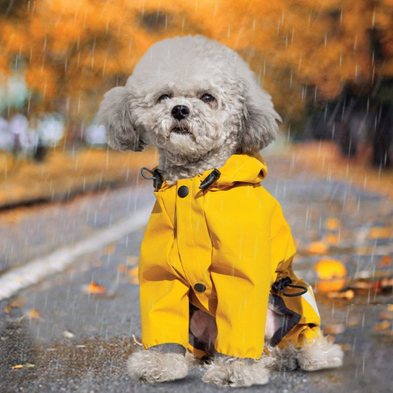 TTP 酷爆雨衣 (雨中跑系列) - 衣/帽 - 防水材质 黄色