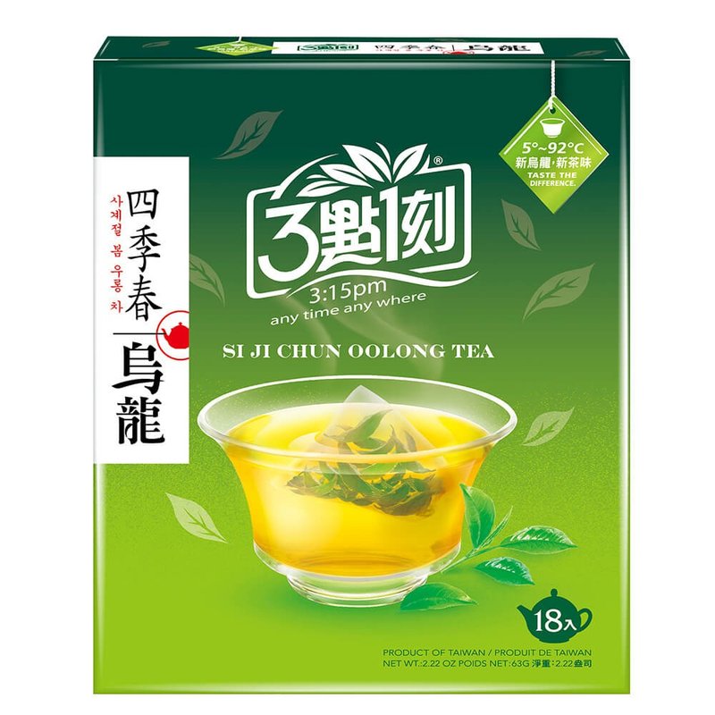 【3点1刻】四季春乌龙茶 18入/盒 - 茶 - 其他材质 绿色