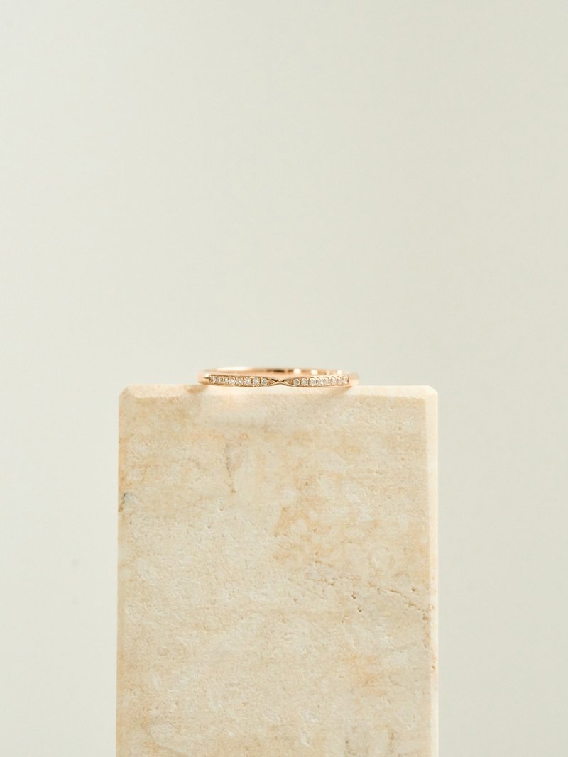 | FLEDGE羽翼戒指 | 18K金 钻石轻珠宝//圣诞礼物 - 戒指 - 贵金属 