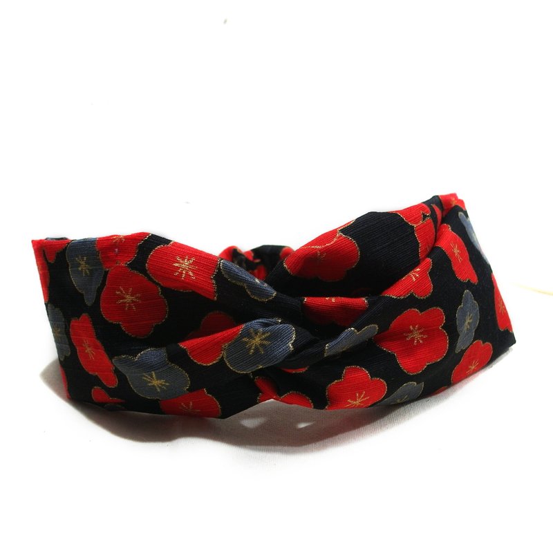 耀眼 限量款 | 发带 - 发饰 - 棉．麻 黑色