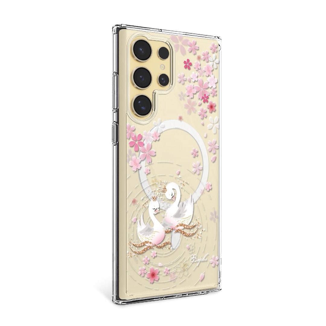Samsung S26/S25/S24/S23 轻薄军规防摔磁吸手机壳 - 天鹅湖 - 手机壳/手机套 - 其他材质 多色