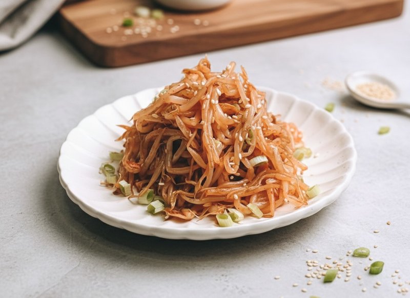 首尔大叔 生命力韩式泡菜 凉拌豆芽菜 小包装 1200g - 料理包 - 新鲜食材 黄色