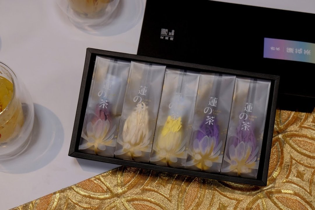 【中秋礼盒】莲花茶系列 / 五彩莲花茶-十入礼盒 - 茶 - 植物．花 
