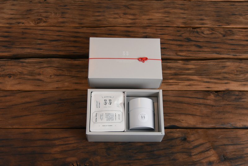 2022新年礼盒/伴手礼/祈愿签诗茶包茶罐礼盒/茶包8入组/茶罐1 - 茶 - 新鲜食材 白色