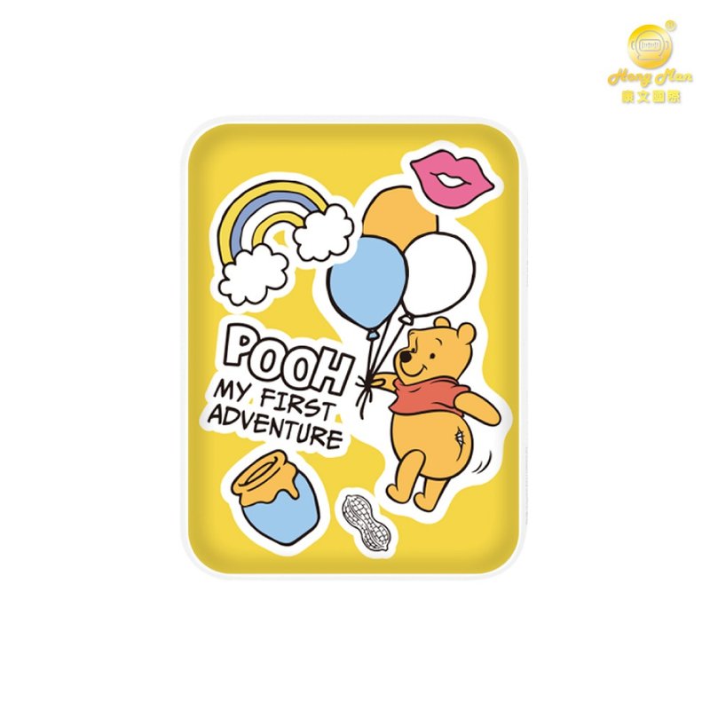 迪士尼口袋行动电源 贴纸系列(小熊维尼)Hong Man 康文国际 - 充电宝/传输线 - 塑料 黄色