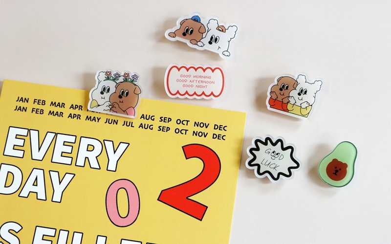 【1107 one one zero seven】迷你压克力夹 - 文件夹/资料夹 - 压克力 多色