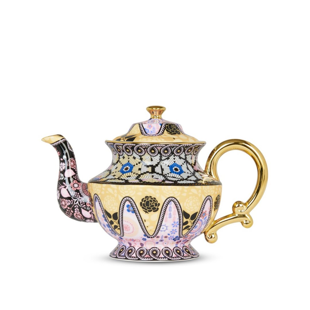 【T2 tea】华丽复古系列_茶壶 (金色) - 茶具/茶杯 - 瓷 